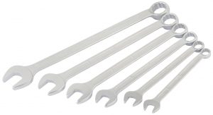 Long Whitworth Combination Spanner Set (6 Piece)