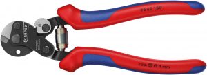 Knipex 160mm Wire Rope Cutters with Heavy Duty Handles