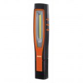 COB/SMD LED Rechargeable Inspection Lamp, 10W, 1,000 Lumens, Orange