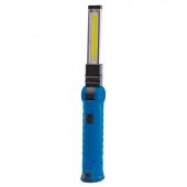 3W COB/SMD LED Rechargeable Slimline Inspection Lamp - 240 Lumens (Blue)