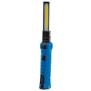 3W COB/SMD LED Rechargeable Slimline Inspection Lamp - 170 Lumens (Blue)
