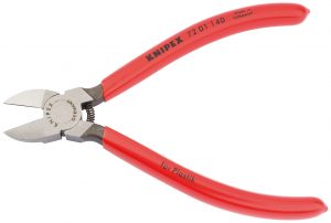 Knipex 72 01 140 SBE 140mm Diagonal Side Cutter for Plastics or Lead Only