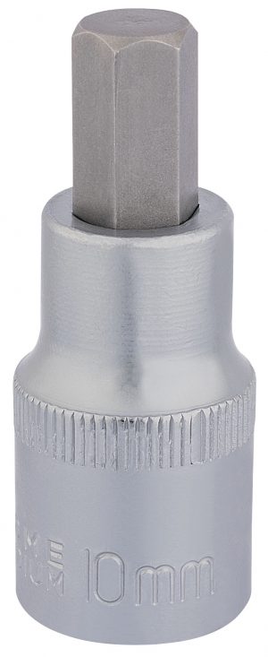 1/2" Sq. Dr. Hexagonal Socket Bits (10mm)