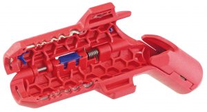 Knipex 16 95 01 SB ErgoStrip Universal 3 in 1 Tool (Right Handed)