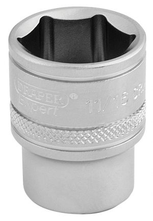 3/8" Sq. Dr. 6 Point Imperial Socket (11/16")