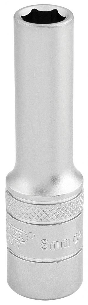 3/8" Sq. Dr. 6 Point Metric Deep Socket (8mm)