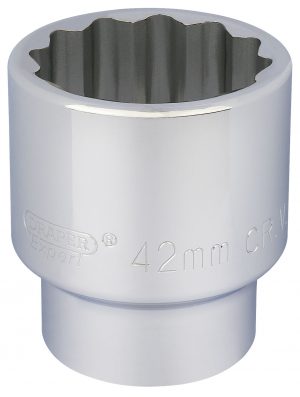 3/4" Sq. Dr. 12 Point Socket (42mm)