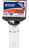 8mm Thread (14mm Socket) 3/8" Sq. Dr. Thin Wall Hi-Torq® 12 Point Spark Plug Socket
