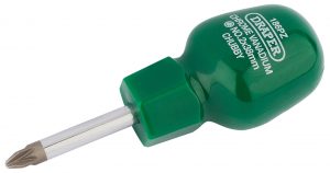 No 2 x 38mm PZ Type Cabinet Pattern Chubby Screwdriver (Sold Loose)