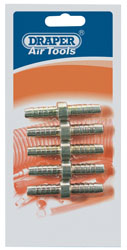 5/16" PCL Double Ended Air Hose Connector Pack of 5