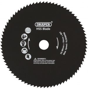 89mm Metal Cut Blade for Draper Storm Force® Mini Plunge Saw
