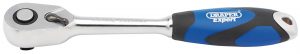 Soft Grip Reversible Ratchet, 3/8" Sq. Dr., 72 Tooth
