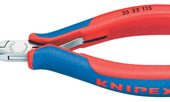 Knipex 35 22 115 Electronics Flat-Round Jaw Pliers (115mm)