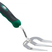 Hand Fork with Stainless Steel Prongs and Soft Grip Handle