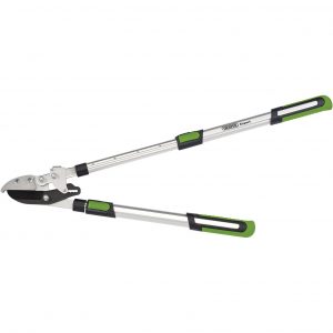 Telescopic Soft Grip Anvil Ratchet Action Loppers with Aluminium Handles