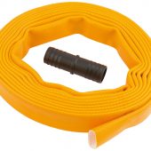 Layflat Hose, supplied with Adaptor (5m x 25mm)