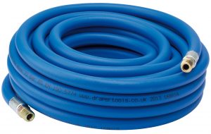 10M Air Line Hose  (1/4"/6mm Bore) with 1/4" BSP Fittings