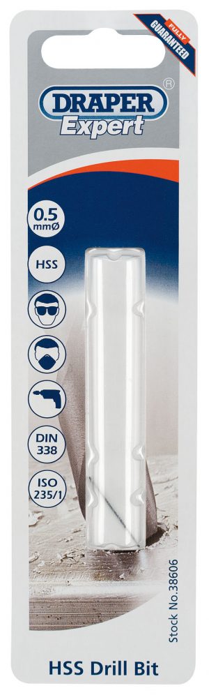 HSS Drill Bit, 0.5mm
