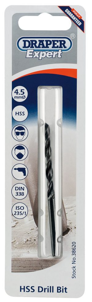 HSS Drill Bit, 4.5mm