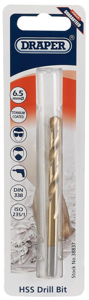 6.5mm HSS Titanium Drill Bit