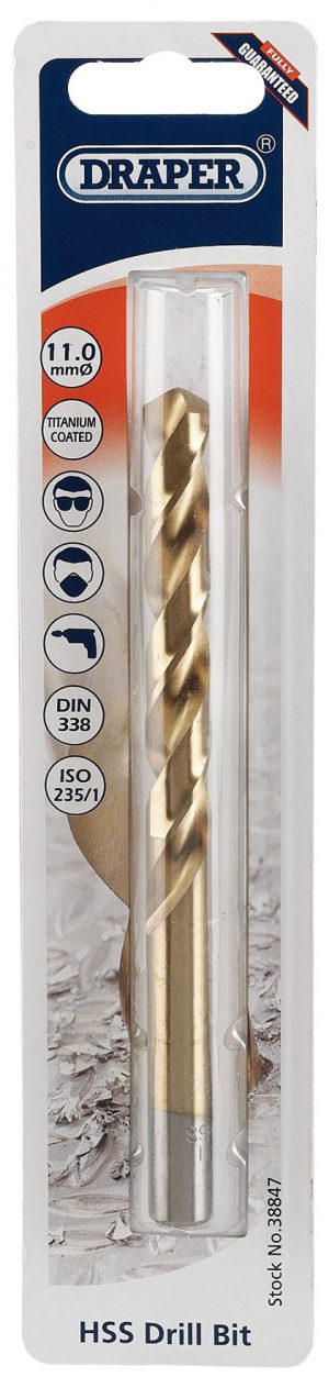 11.0mm HSS Titanium Drill Bit