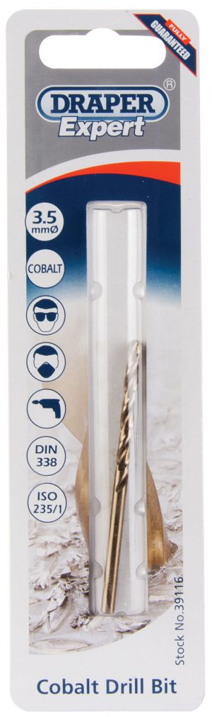HSS Cobalt Drill Bit, 3.5mm