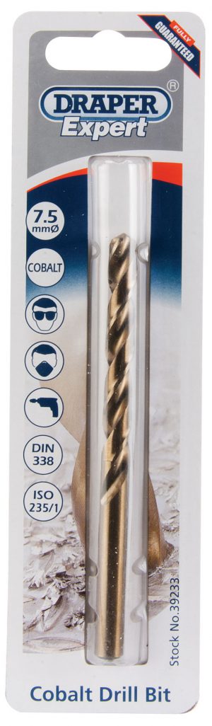 HSS Cobalt Drill Bit, 7.5mm