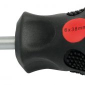 6mm x 38mm Plain Slot Flared Tip Screwdriver (Sold Loose)