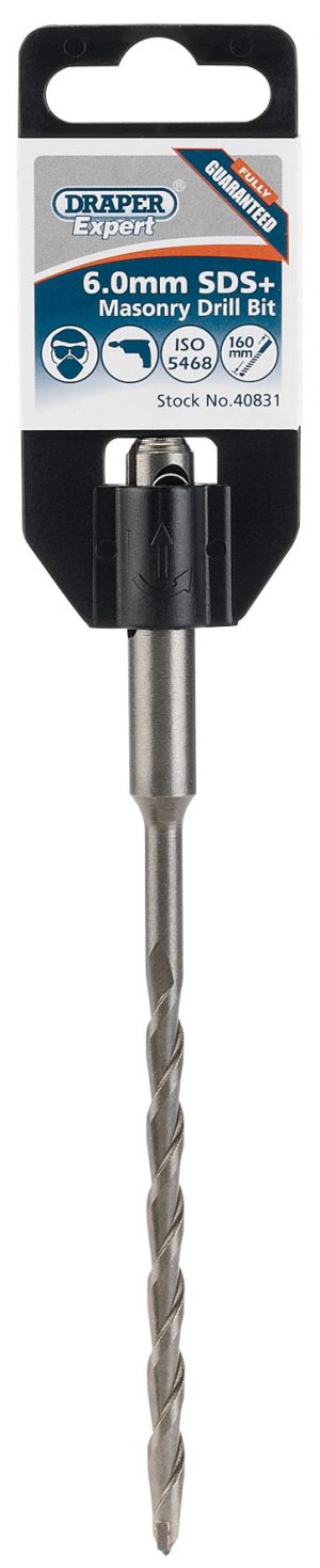 SDS+ Masonry Drill Bit, 6.0 x 160mm
