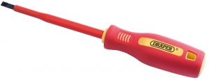 5.5mm x 125mm Fully Insulated Plain Slot Screwdriver.