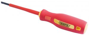 2.5mm x 75mm Fully Insulated Plain Slot Screwdriver. (Sold Loose)
