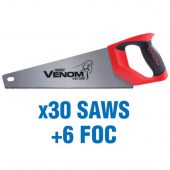 Second Fi x Draper Venom® Triple Ground 350mm Tool Box Saw (added value pack 30 saws + 6 foc)
