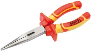 180mm VDE Approved Fully Insulated Long Nose Pliers