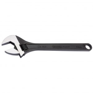 450mm Crescent-Type Adjustable Wrench with Phosphate Finish