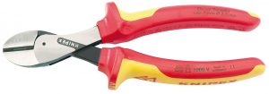 Knipex 73 08 160UKSBE VDE Fully Insulated ' x Cut' High Leverage Diagonal Side Cutters