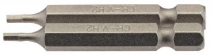 2mm 1/4" Hex Hexagonal Insert Bit 50mm Long x 2