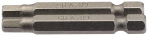 5mm 1/4" Hex Hexagonal Insert Bit 50mm Long x 2