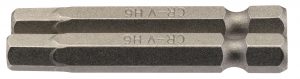 6mm 1/4" Hex Hexagonal Insert Bit 50mm Long x 2