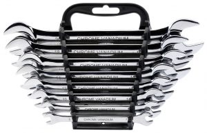 Metric Double Open Ended Spanner Set (8 Piece)