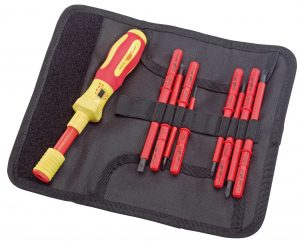 Ergo-Plus® Interchangeable VDE Approved Fully Insulated Torque Screwdriver Set (9 Piece)