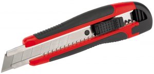 Soft-Grip Retractable Trimming Knife (18mm)
