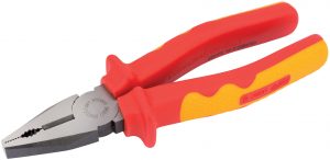 VDE Approved Fully Insulated Combination Pliers, 200mm