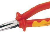 VDE Approved Fully Insulated Long Nose Pliers, 200mm