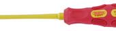VDE Approved Fully Insulated Plain Slot Screwdriver, 2.5 x 75mm (Display Packed)