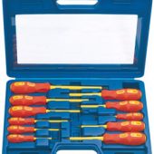 VDE Approved Fully Insulated Screwdriver Set (11 Piece)