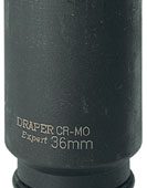 36mm 3/4" Sq. Dr. Hi-Torq® 6 Point Deep Impact Socket