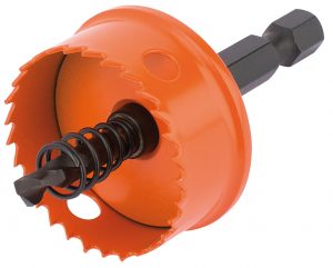 30mm Bi-Metal Hole Saw with Integrated Arbor