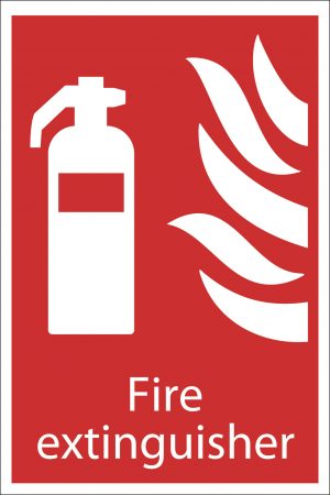 Fire Extinguisher' Fire Equipment Sign