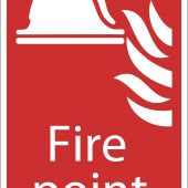 'Fire Point' Fire Equipment Sign