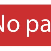 'No Parking' Prohibition Sign